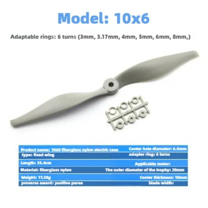 Original Gemfan RC Propeller Set für Modellflugzeug – 6x4 7x5 8x4 8x6 9*4,5 9x6 10x7 10x5 11x7 12x6 12x8 13x6,5 Hochleistungsfähig