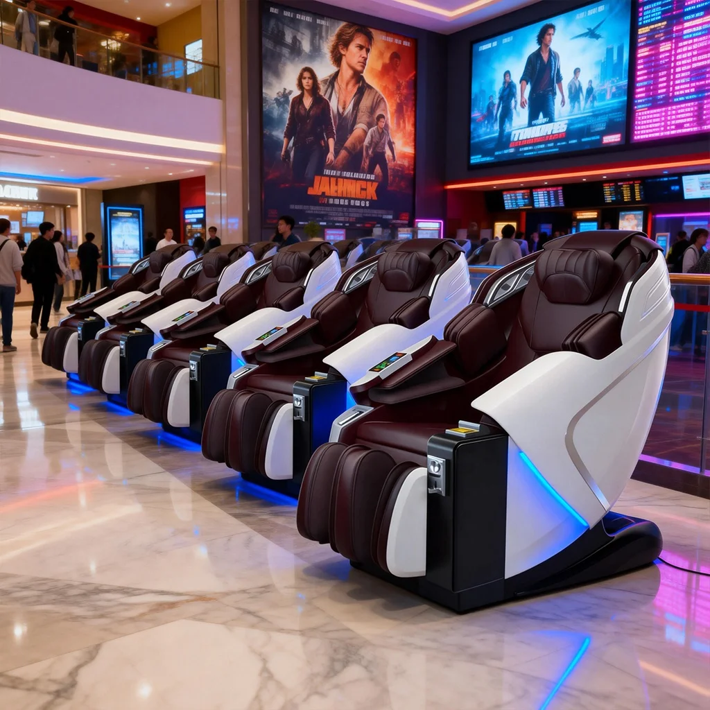 

Массажное кресло L50SY Yijie 2025: Автоматическое, электрическое, 3D, класса люкс, портативное, с функцией нулевой гравитации, для коммерческого использования, для массажа всего тела. Цена.