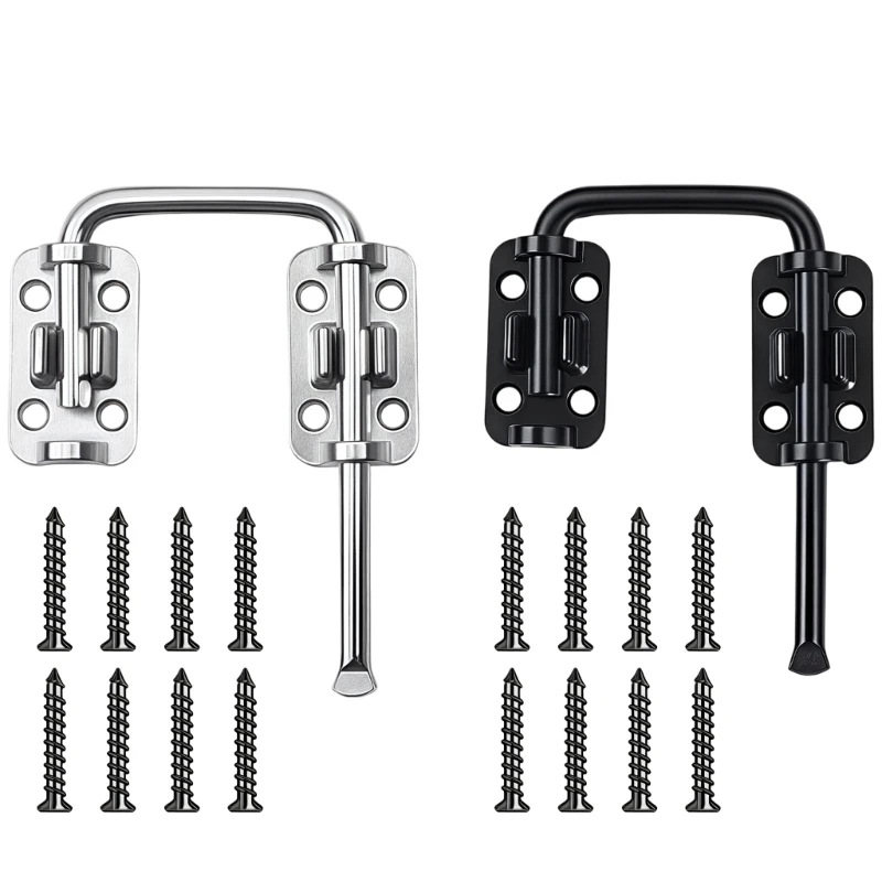 T21C Heavy Type Zincs Alloys Iron Door Lock Quiet Operations Universals Interior Door Security Latches Privacy Protecting