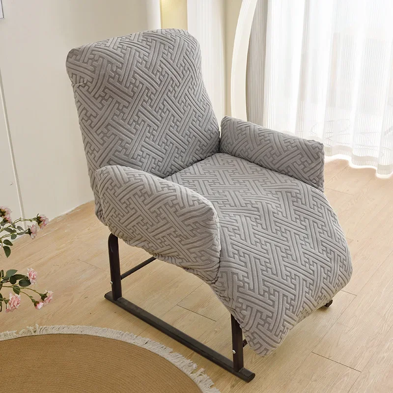 

Office Reclining Chair Cover Full Coverage Computer Chair Cover Elastic Jacquard Boss Chair Protector Furniture Case