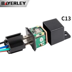 2G C13Car Locator Relay Remote OilCut Off Power Off GPS Locator Car Electric Vehicle Anti-Theft Tracker CarTracker Relay Device