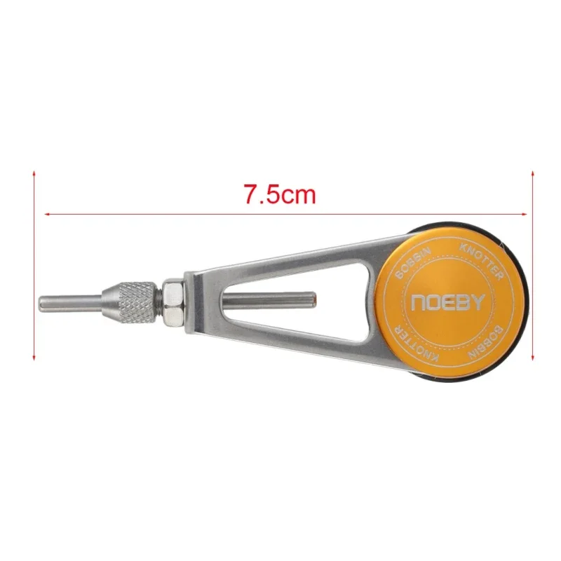 JINLIFishing Bobbin Knot Tying Tool PR Knotter Line Winder Machine Tackle