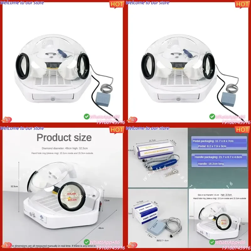 2026 C08 Dust-Free Polisher with Storage Space and Lightweight Design for Detailed Model Work