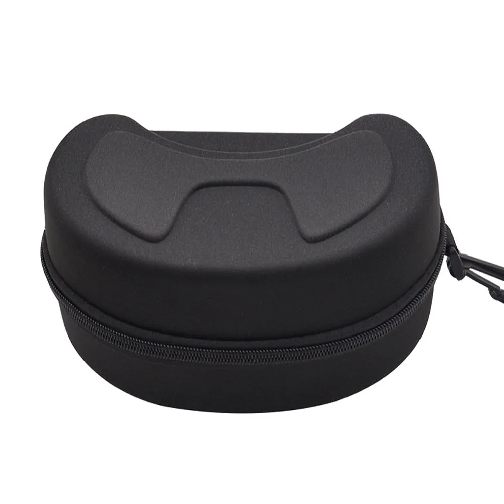 

Large Ski Goggle Case Shockproof Waterproof Hard Eva Protection Box for Snowboard Cycling Eyewear with Zip Closure and Portable