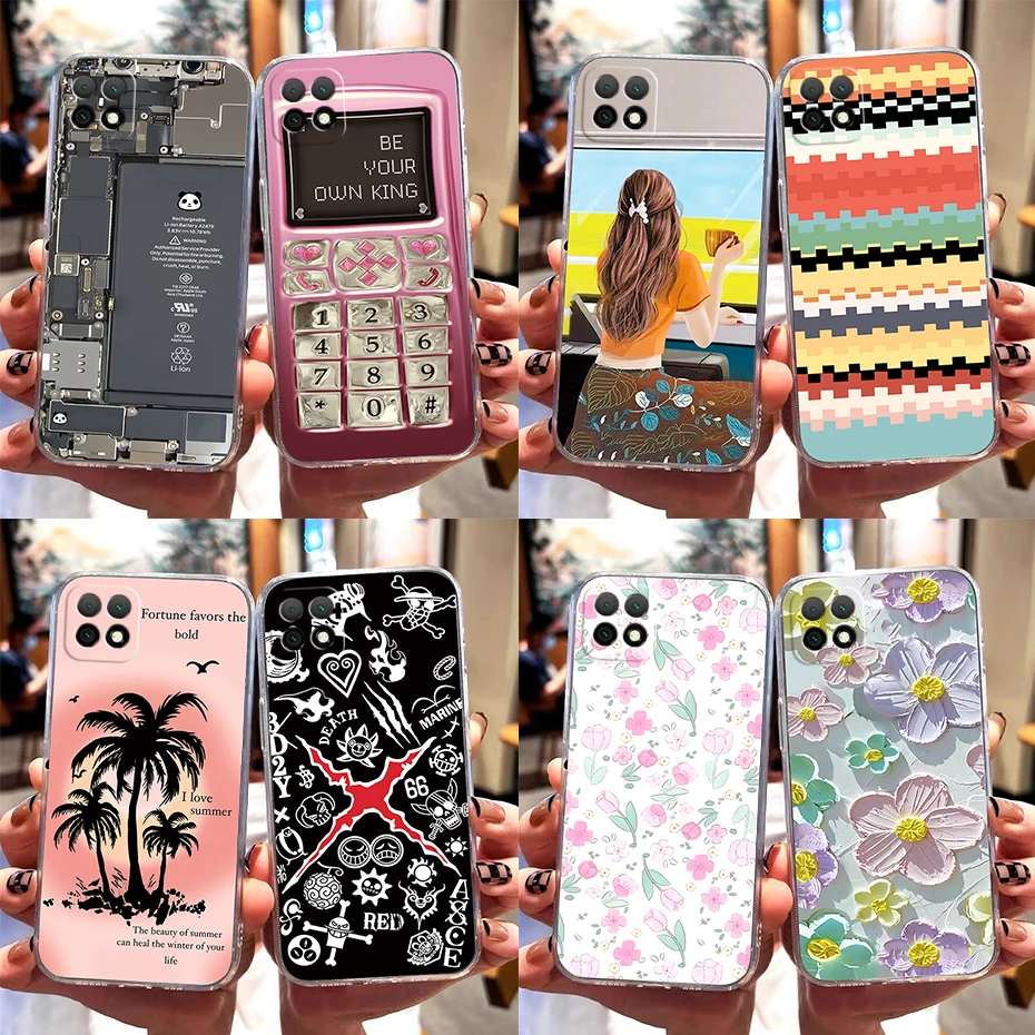 For Huawei Nova Y60 Case Stylish Pattern Soft TPU Silicone Back Cover For Huawei Nova Y60 y 60 NovaY60 WKG-LX9 Case Coque Fundas