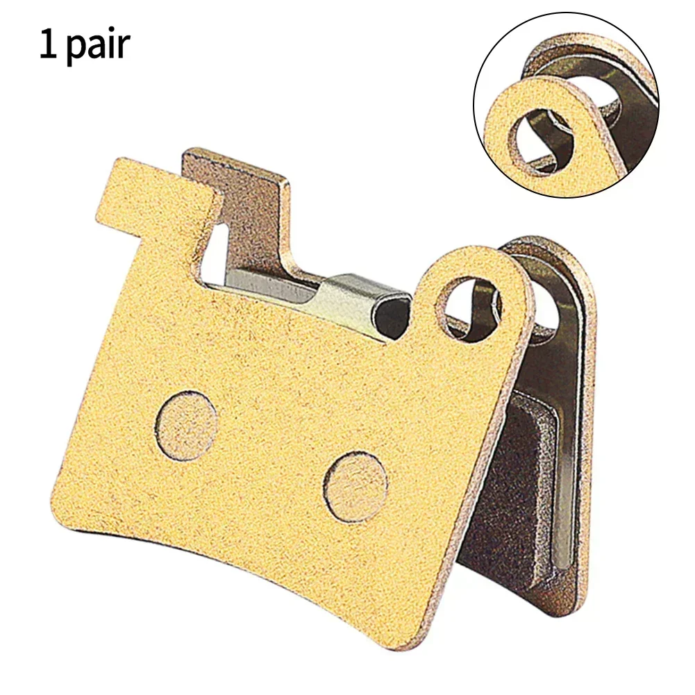 1 Pair Brake Pads Barbell Locks All-Metal For Elida Electric Bicycle Heavy Off-road LBN Oil Disc Brakes Bicycle Components