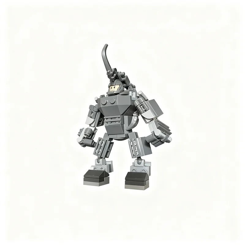 100pcs MOC Rhino - Buildable Figure MINI-fig Scale - Spider - Marvelal MINI Super Heroes Marvelal Spider Model Building Blocks