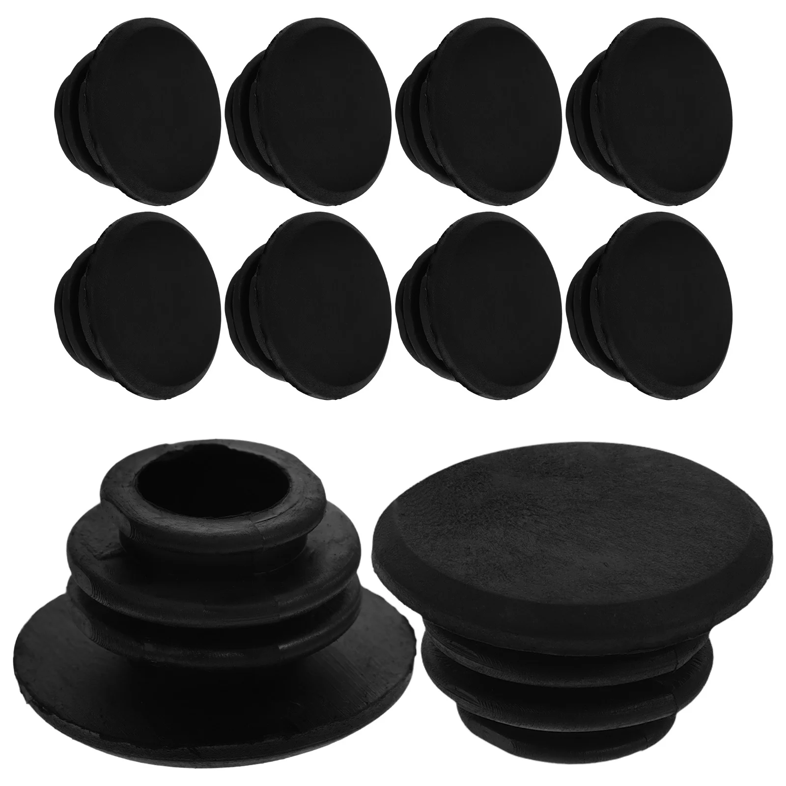 

10pcs 22Mm For Handlebar Plugs Road Mountain Bar Bike Plugs Handlebar End Caps Bikes Bar End Caps