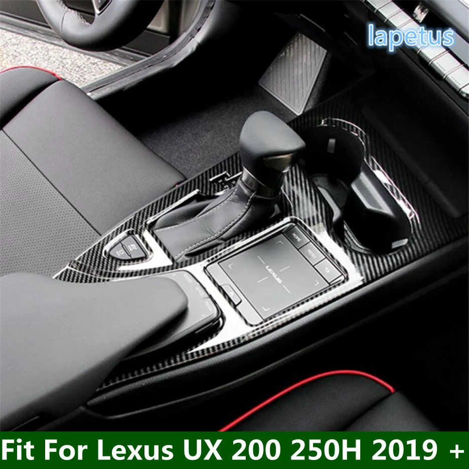 ABS Water Cup Bottle Holder Decoration Frame Gear Shift Box Panel Cover Trim For Lexus UX 200 250H 2019 - 2024 Car Accessories