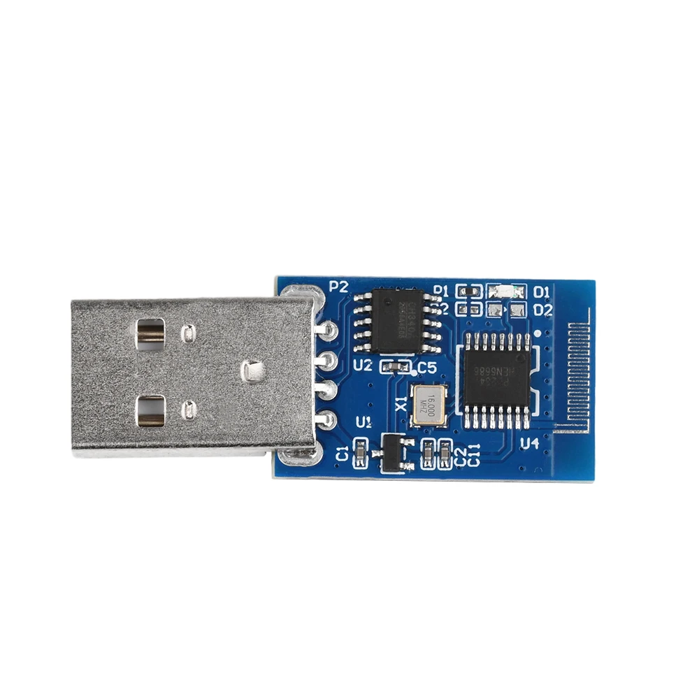 BLE5.2 Bluetooth Serial Module ECB02C BLE Serial Transmission Module USB Interface Development Board