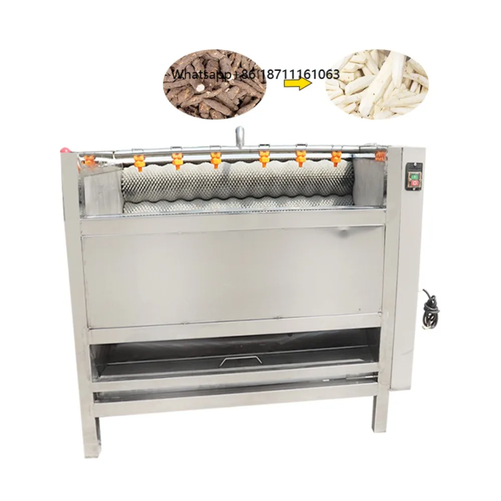 Commercial Cassava Processing Machine Cassava Automatic Peeler Commercial Cassava Peeling Machine