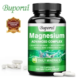 Magnesium Complex - Bone, Muscle & Heart Health Supplement, Sleep Support,Muscle Relaxation,Stress & Anxiety Relief