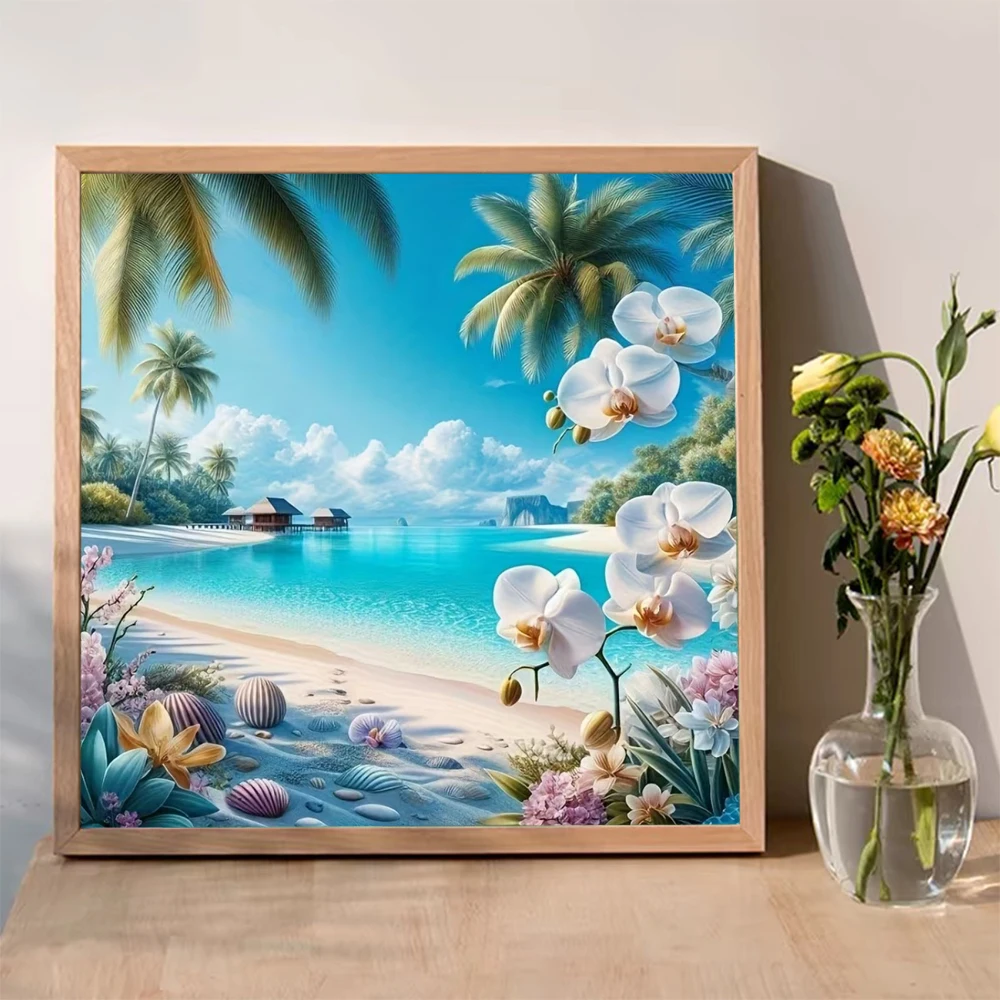 Momoart Seaside Diamond Mosaic - đánh giá và giá Embroidery Daisy