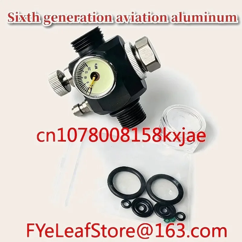 Fish Tank Valve Stainless Steel Core Fast Exhaust Constant Pressure Feeding Valve 30mpa