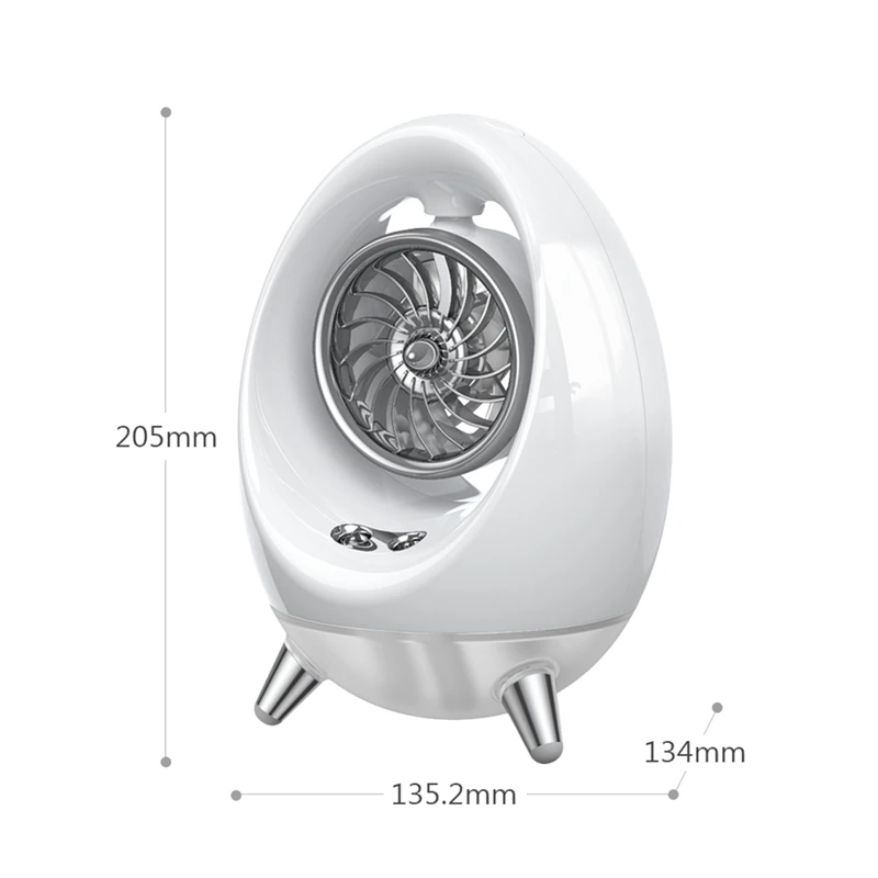 Portable Air Conditioner Air Cooler Fan Humidifier Spray Desktop Fan 2000Mah USB Fan For Office Home Camping Travel