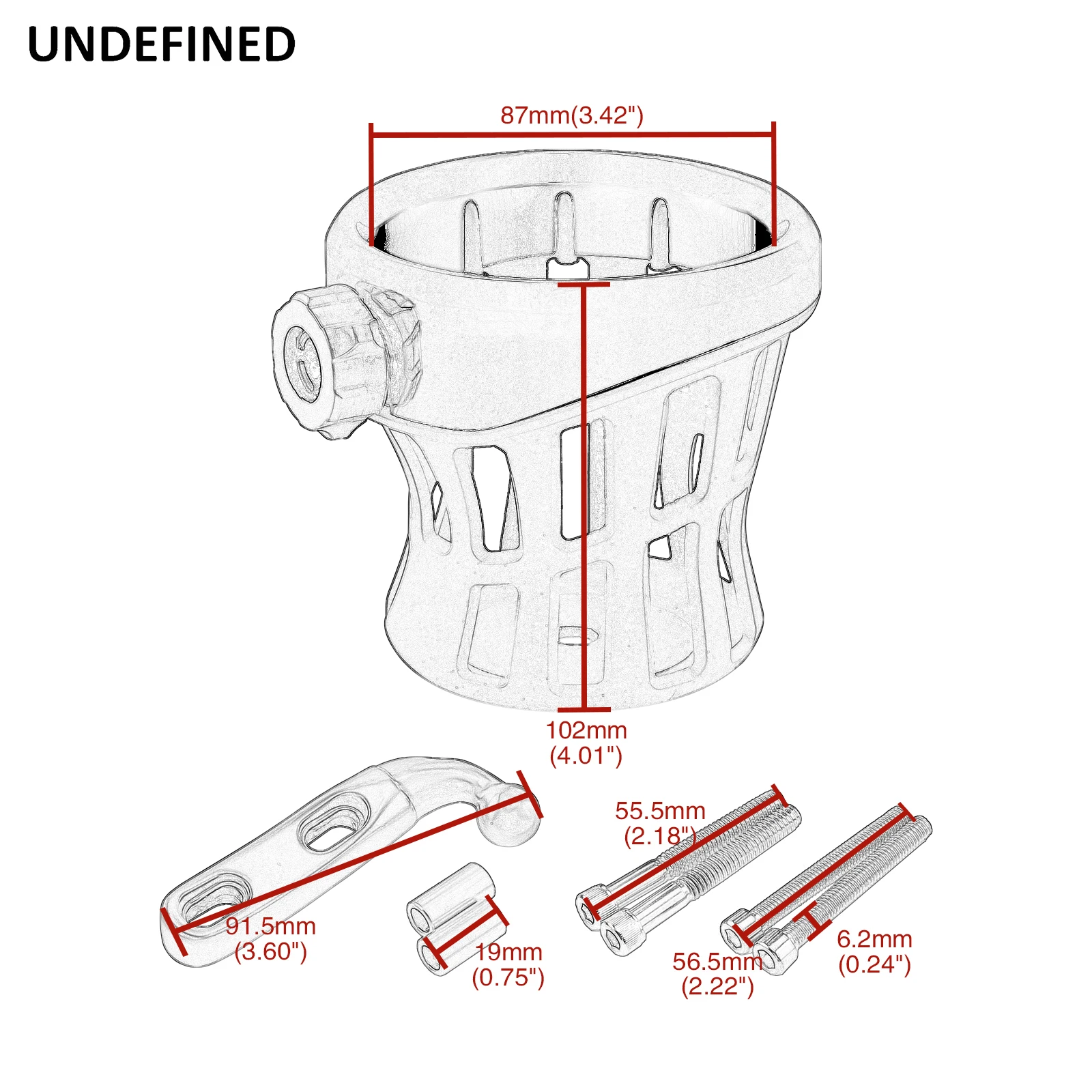 Drinking Holder Cup For Honda GL1800 Goldwing 1800 2018 bottle cup holder ABS & aluminum Motorcycle Passenger Drink Cup Holder