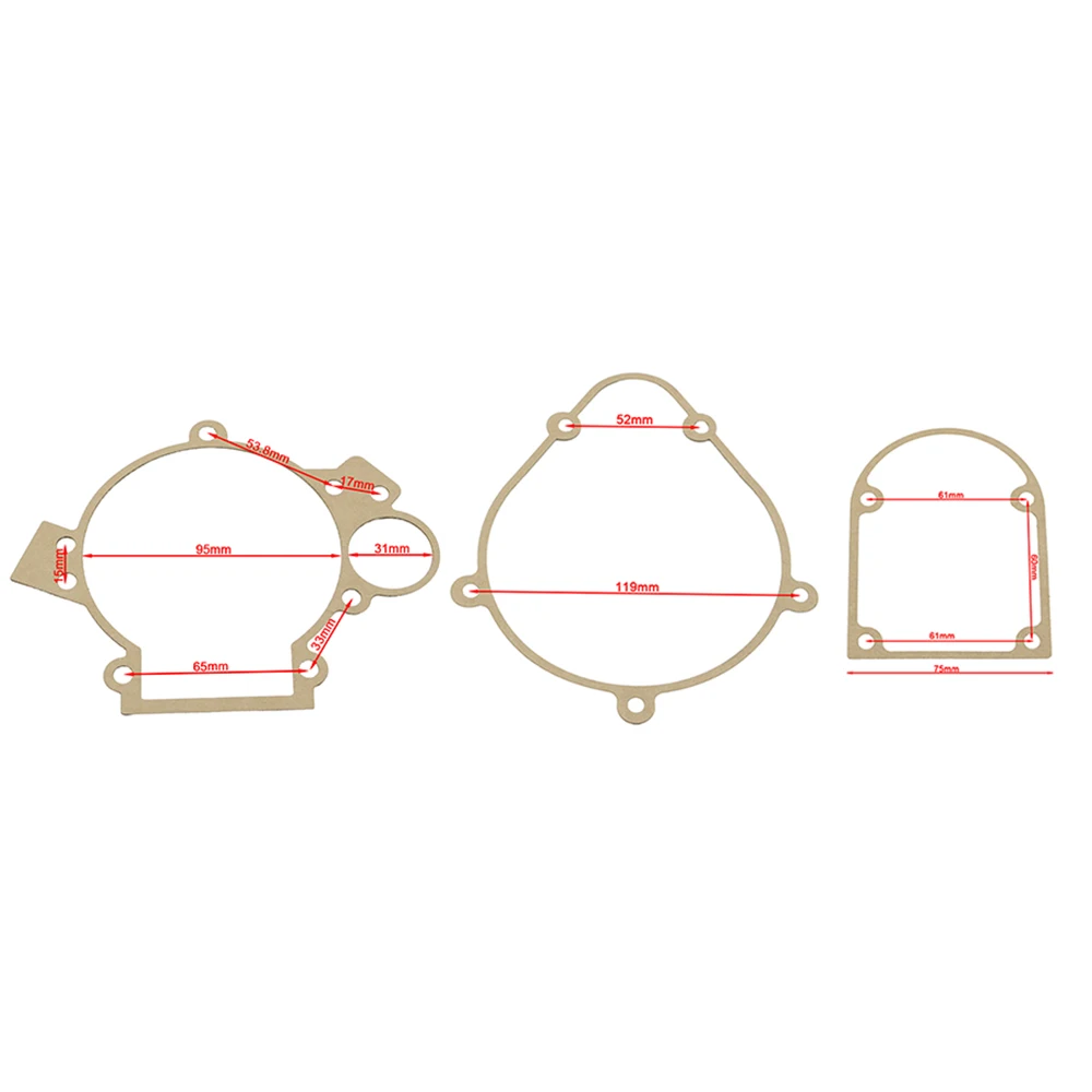 2 Set Gasket Kit Replacement For 2-Stroke 100cc Engine Motor Gas Motorized Bicycle Push Bike Cylinder Crankcase Accessories - view 6