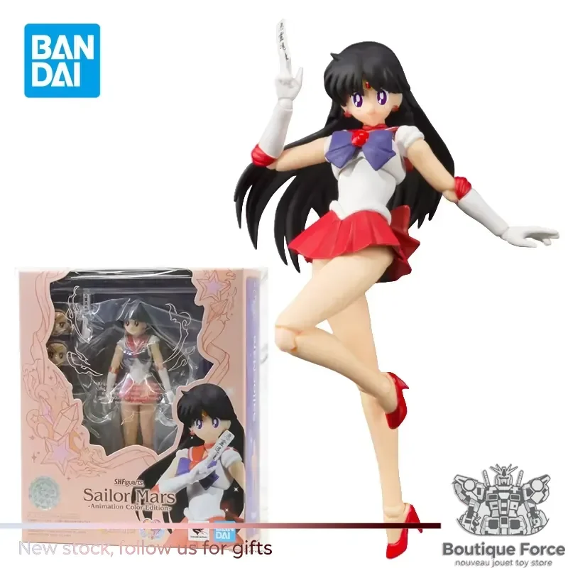 

Bandai SHFiguarts Sailor Mars Rei Action Figure Sailor Moon Official Licensed Anime Toy Collectible Model