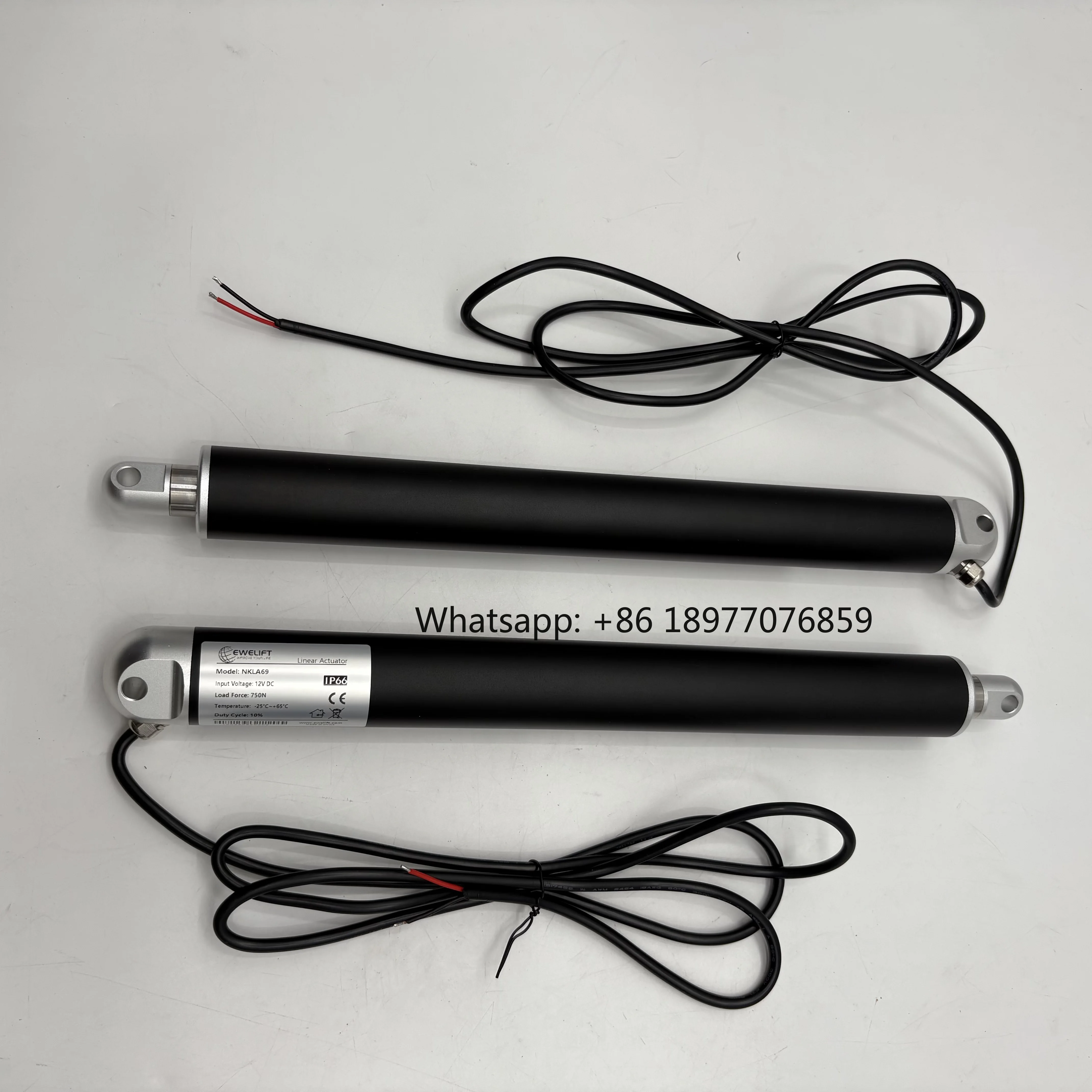 Factory Supply 2000N High Speed Linear Actuator IP66 Waterproof Tubular Linear Actuator Motor Heavy Duty Electric Actuator