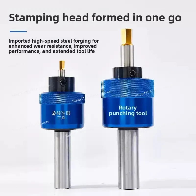 Taper Shank Rotary Broach Punch Holder - 8.0mm Hexagonal/Square, CT08 British System, MTA2/MTA3/MTA4/MTA5 for Lathe