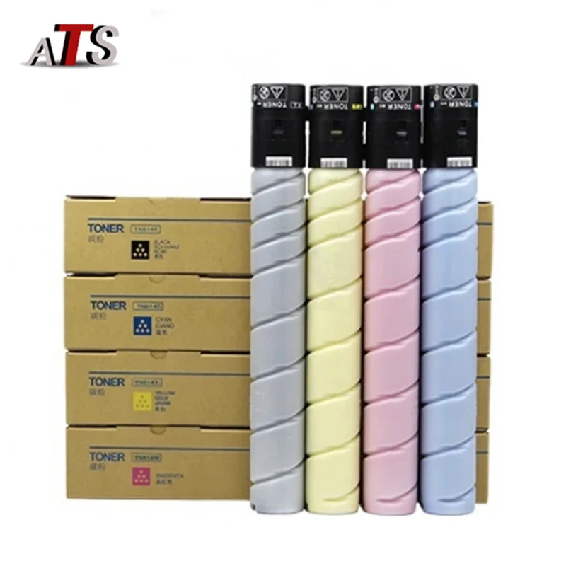 4PC/Set BK500g CMY400g TN514 Toner Cartridge For Konica Minolta C458 558 658 Toner Powder Copier Supplies Compatible