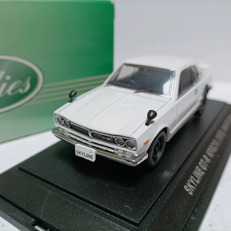 Ebbro 1/43 Scale GT-R KPGC10 1970 Alloy Simulation Car Model Static Collection Decorated Holiday Gifts Toys Souvenir Gift