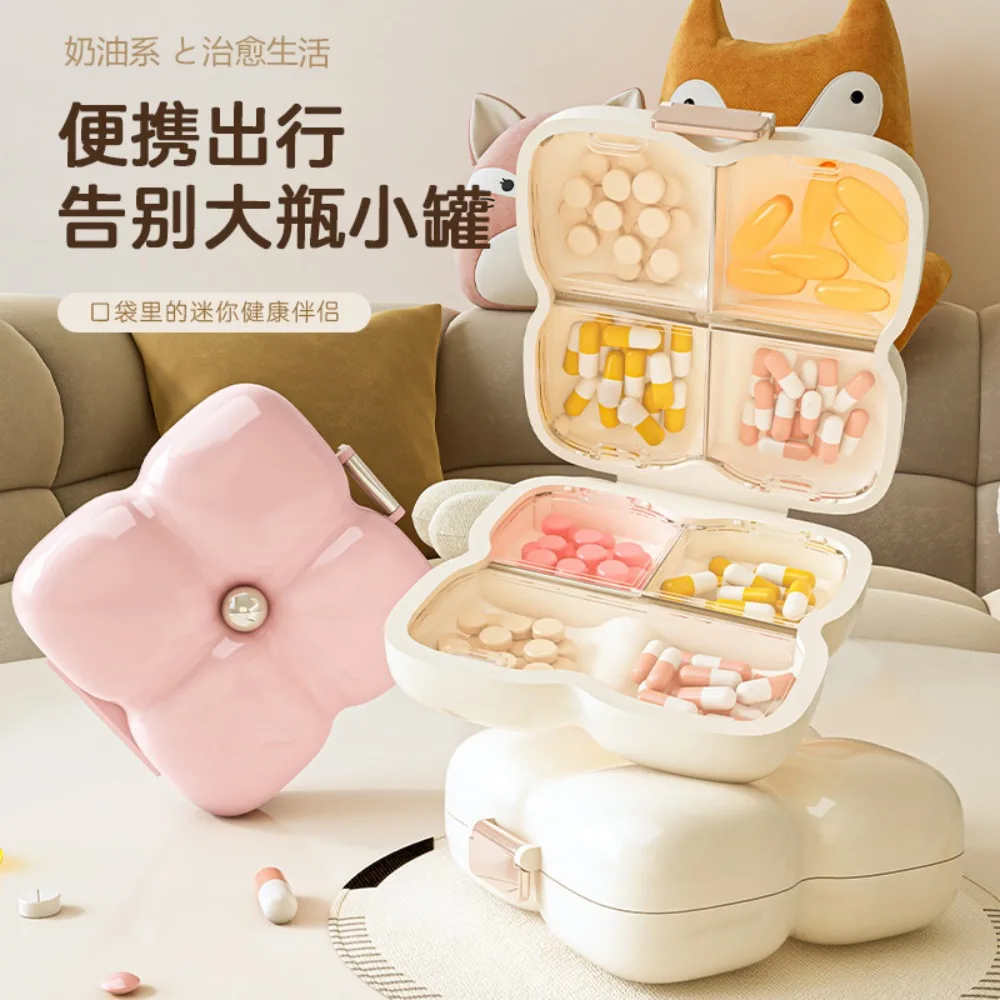 

Новый мини-портативный чехол для таблеток ярких цветов для органайзера для таблеток, аптечка, контейнер для лекарств, пластиковый контейнер для хранения ювелирных изделий Pastillero