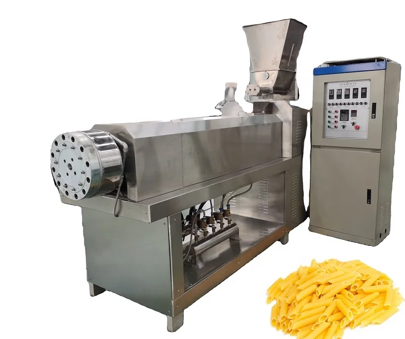 Strong Motor Dry Italy Noodle Spaghetti Production Extruder and Corn Pasta Manufacturing Machines for Making Fresh Macaroni