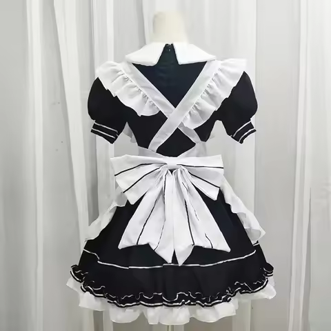 Costumes de Demoiselle d'Honneur Lolita Japonais Kawaii, Cosplay Anime, Petite Tenue de Demoiselle d'Honneur