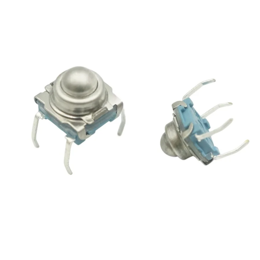 10pcs TS-F007 7*7 Metal Steel Ball Reset Switch DIP Type 4 Pin Tactile Switch For arduino Board Module NEW