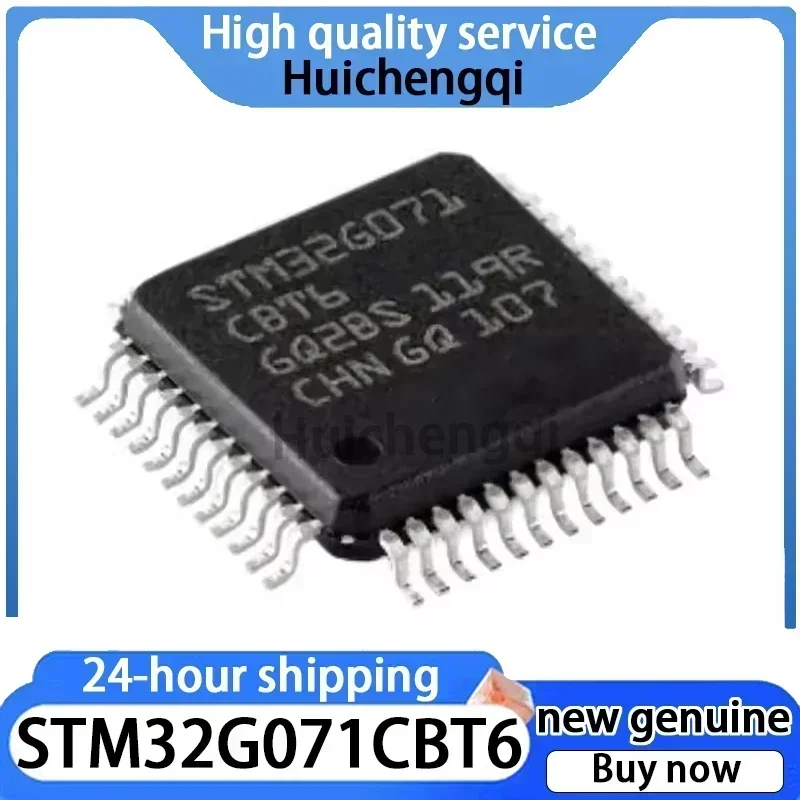 1PCS STM32G071CBT6 LQFP-48 ARM Cortex-M0+32-bit Microcontroller MCU
