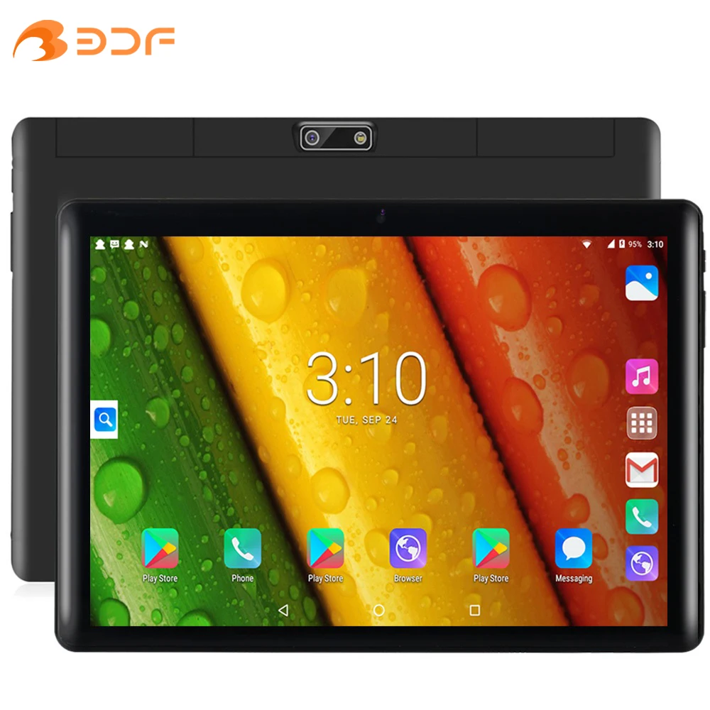 듀얼 SIM 네트워크 블루투스 와이파이 태블릿, 옥타코어, 구글 플레이, 안드로이드 11, 4GB RAM, 64GB ROM, 10.1 인치, 신제품