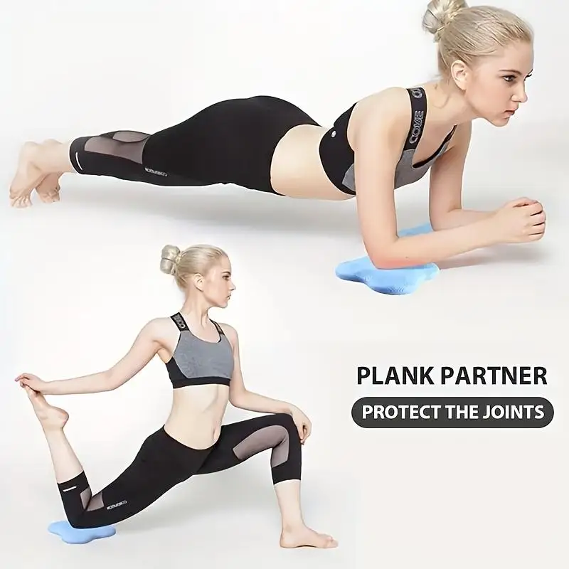 2pcs Thick Yoga Kneeling Pad, Suitable for Knees, Elbows, Wrists, Hands and Head, Used for Foam Yoga and Pilates Exercises view 6