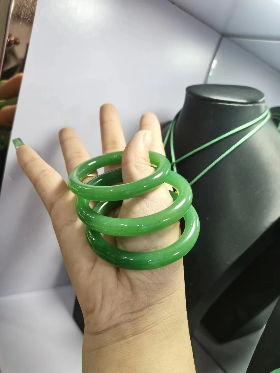 

high-grade Hetian jade Bangle Natural Dongling jade Hand carved exquisite Jade Bracelet Perfect Handring Latest Fine Jewelry