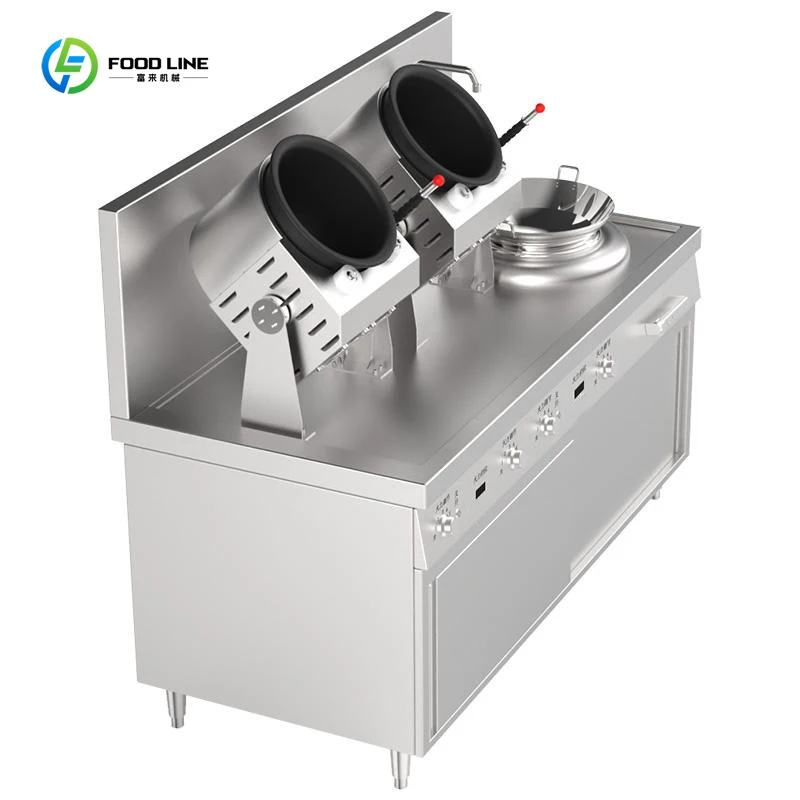 High Quality Commercial Kitchen Equipment New Design Automatic Cooking Machine Assisting Chefs in Easier Cooking customized