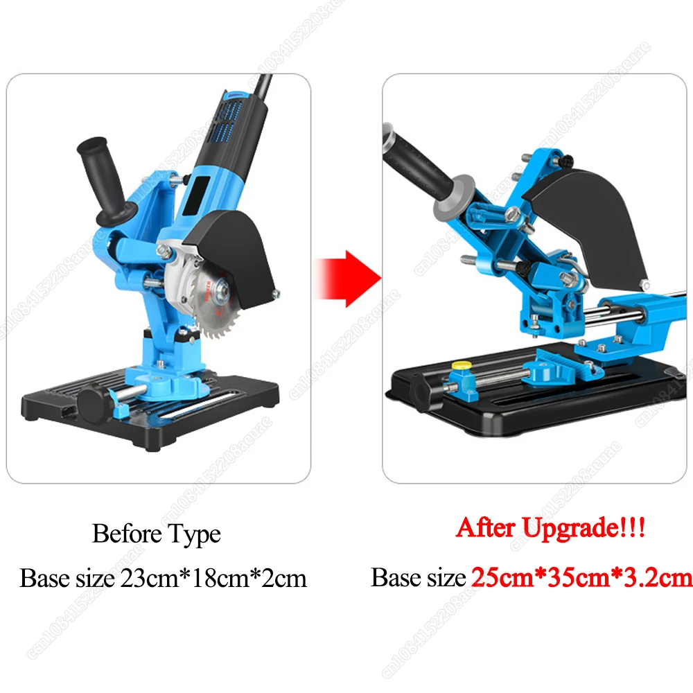 Upgrade Angle Grinder Fixed Universal Bracket Polishing Conversion Cutting Machine Pull Rod Angle Grinding Stand for 100/125Type