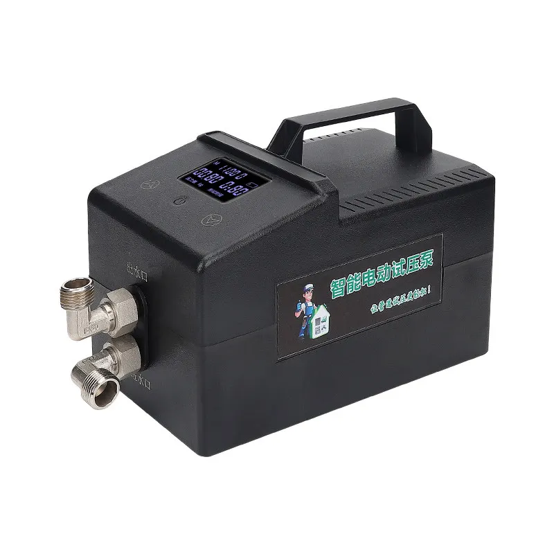 Intelligent Pressure Tester PPR Pipeline  Digital Display Pressure Portable   Pump Electric   Side Leak