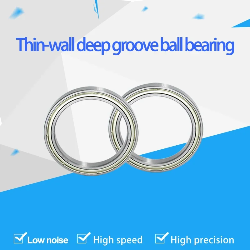 1PC Deep Groove Ball Bearing 16008 16009 16010 16011 16012 16013 16014ZZ 2Z Industrial Grade Dustproof ZZ