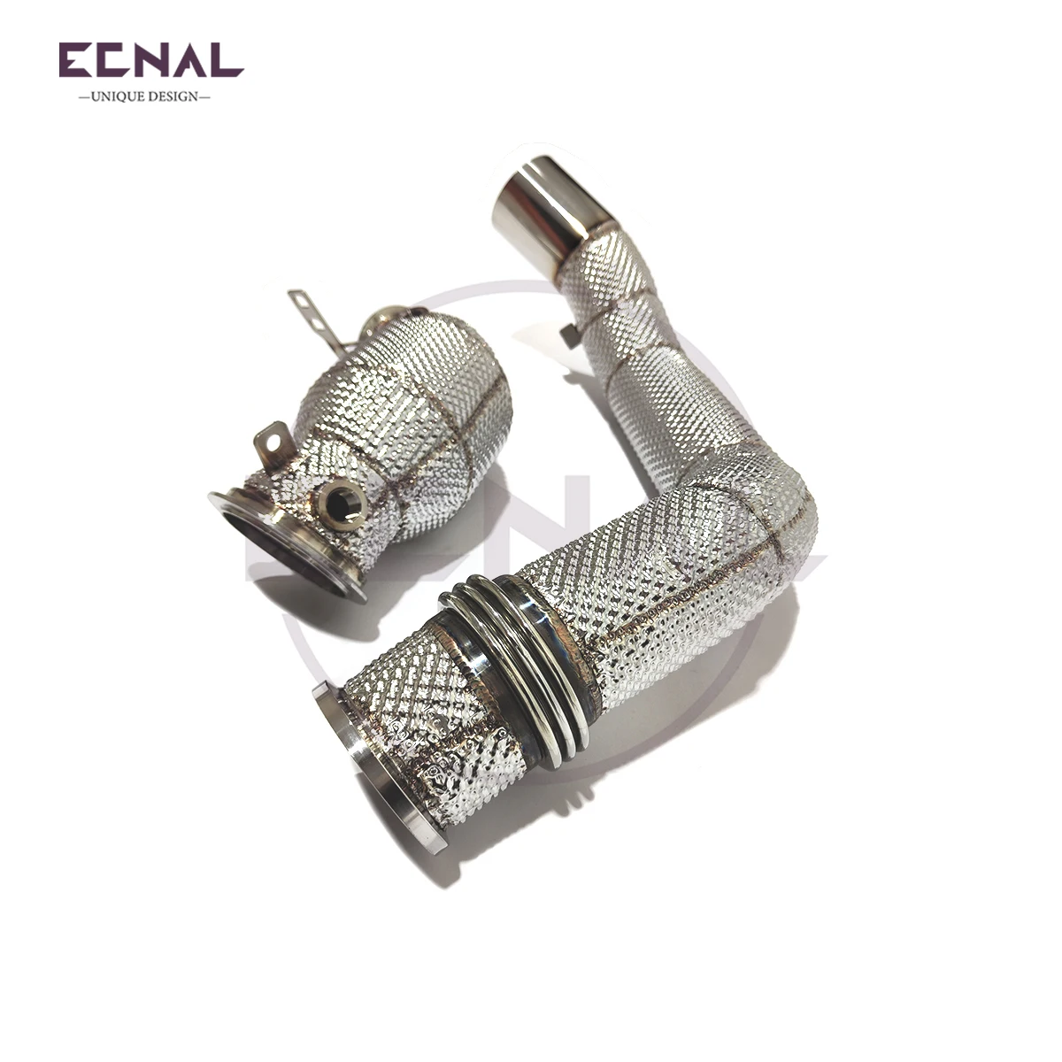 

Ecnal Exhaust for 2020-2023 BMW x5m x6m f95 f96 v8 4.4T with Insulator Exhaust Pipe SS304 Downpipe and Front Pipe