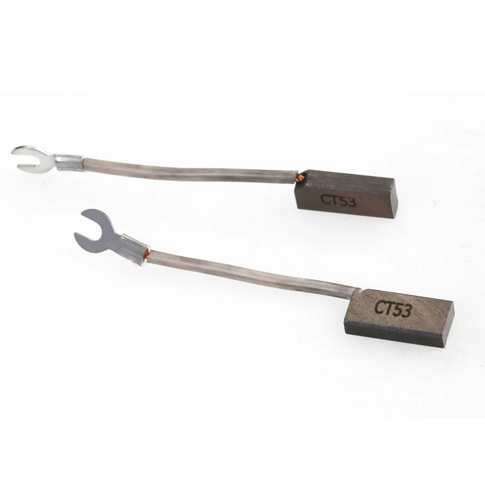 

20pcs MEIMRSHLY CT53 Carbon Brush for Cable Equipment Collector Wheel 5*10*22mm