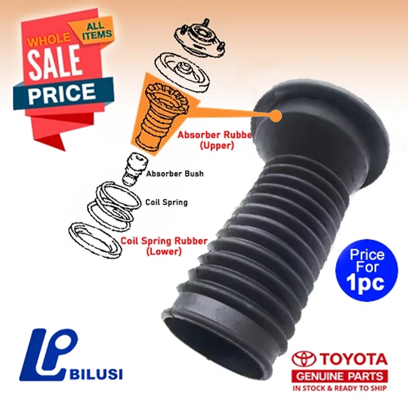 Fotografia 4: Bota de poeira do amortecedor traseiro Bilusi 48341-06100 48750-33080 48760-33080 para Toyota Camry ACV40 ASV40 GSV40 2006-2011 -2011
