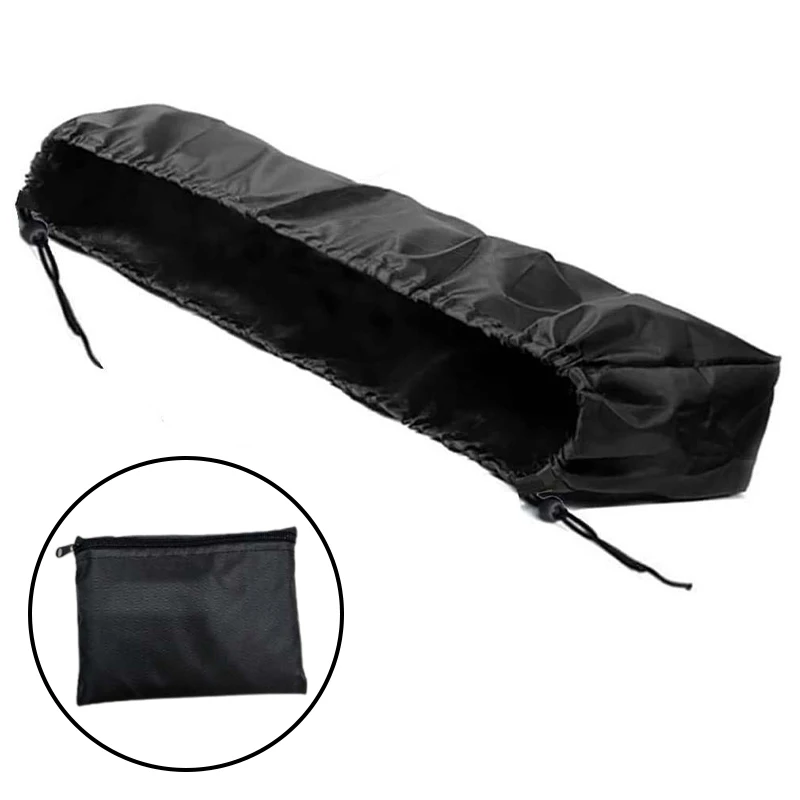 New 420D Oxford Black Wall Mounted Patio Heater Cover Waterproof Infrared Heater Protector Patio Heater Cover with Drawstring
