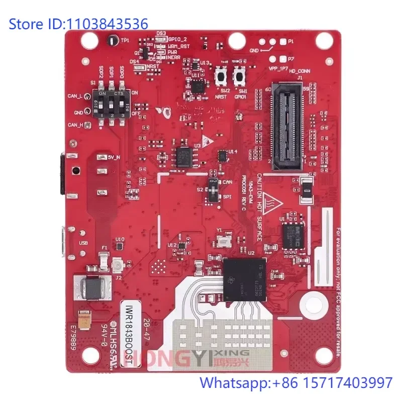 IWR1843BOOST 76/81GHz Industrial Sensor Evaluation Module IWR1843 Millimeter Wave