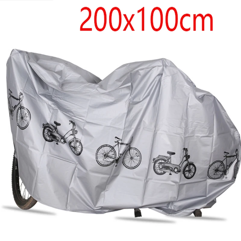 PEVA Large Bicycle Full Body Protective Cover for MTB Mountain Bike ,Motorcycle and Battery Bike. Waterproof Bike Dust Covers