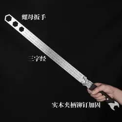 60CM Stainless Steel Ferule Horse Whip,Rivet Reinforcement Woodiness Handle Riding Crop Flogger Horse Riding