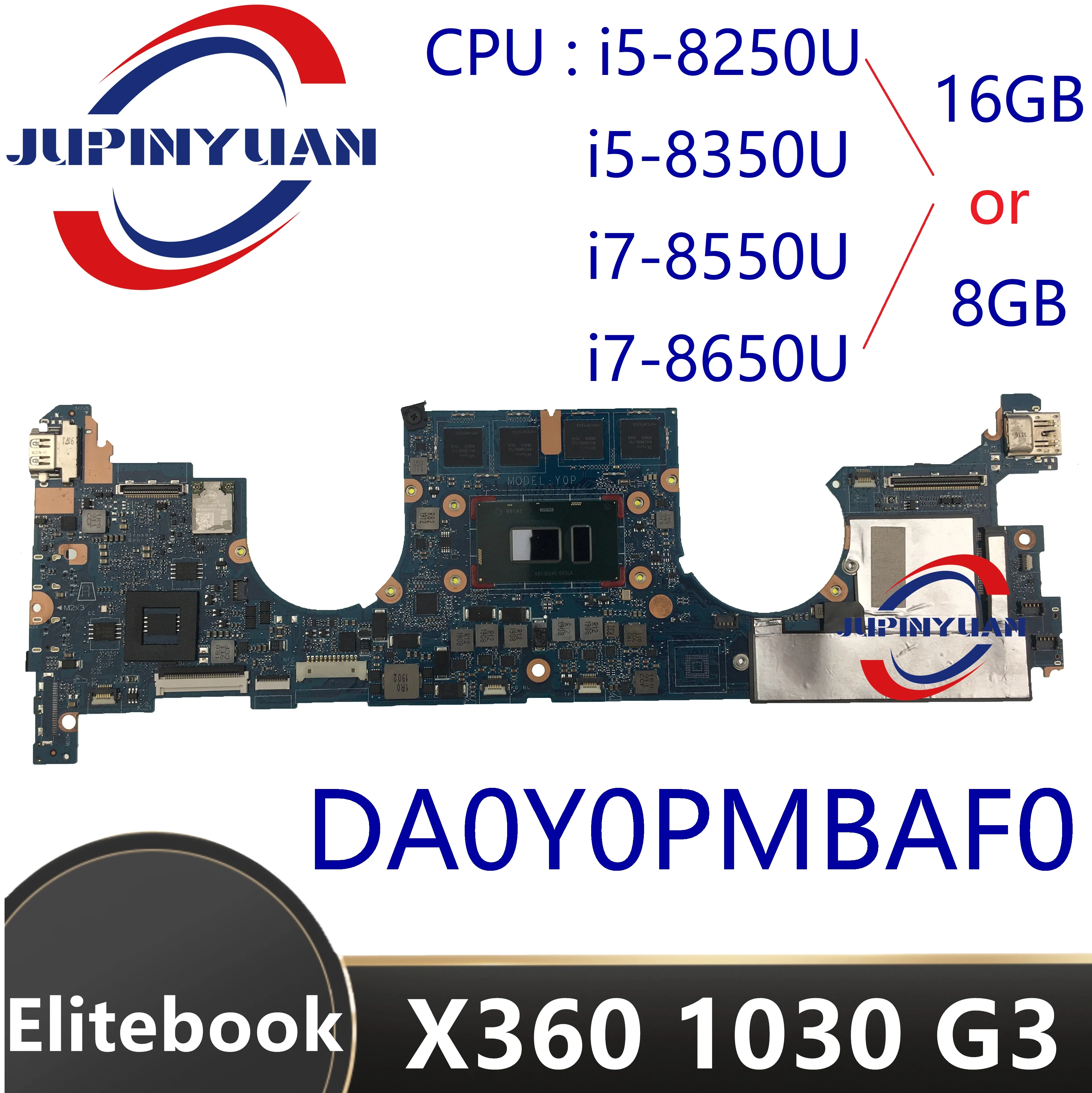 

For HP Elitebook x360 1030 G3 Laptop Motherboard DA0Y0PMBAF0 Notebook L31860-601 L31862-601 L31867-601 L31861-601 L31865-601