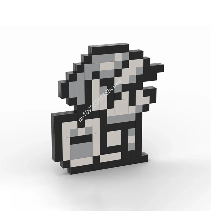 

119pcs MOC Linkes's Awakening Game Boy Italian Plumber Building Blocks Christmas Gift Hand-eye coordination teaching aids