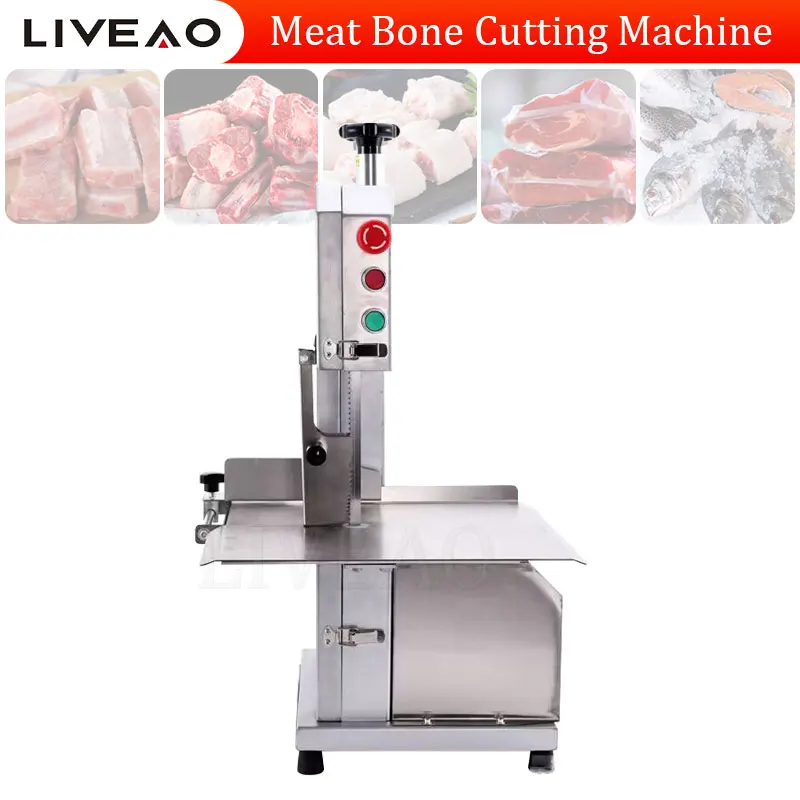 Commercial Frozen Meat Cutter Bone Saw For Meat Sharpening Bone Sawing Butchers Machine