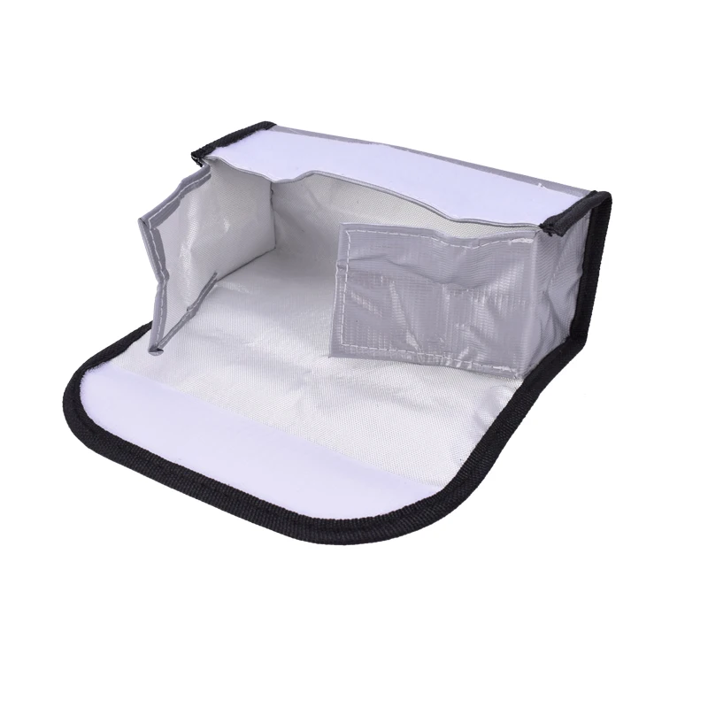 64x50x95mm Portable Battery Safe Bag Fireproof Explosion-proof Bag RC Lipo Battery Guard Bag Guard Charge Protecting Bag