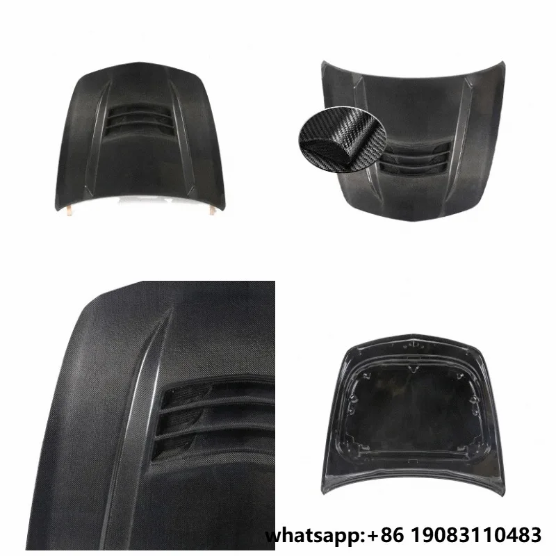 

New 2013-2019 for CTSV Carbon Fiber Engine Hood with True 3K Twill Weave by Carbon Apex